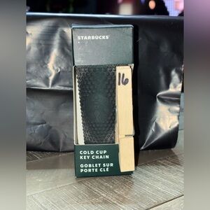 Starbucks Green Cold Cup Key Chain
